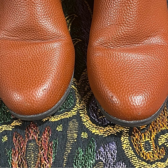 NAUTICA Gallaway Knee High RIDING BOOTS Equestrian TAN Round Toe Womens Size 8 - Picture 12 of 14